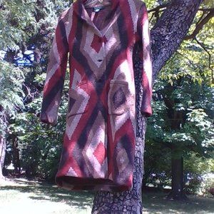Southwestern-patterned Duster